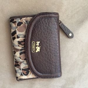 Small Coach Signature wallet